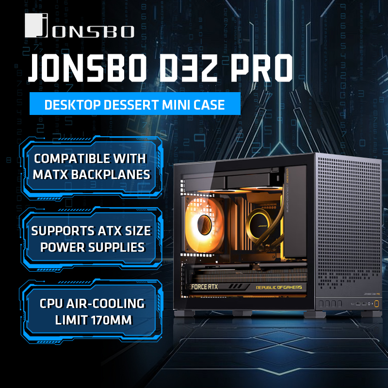 Pc Gaming Jonsbo - JONSBO D32 PRO, материнская плата с