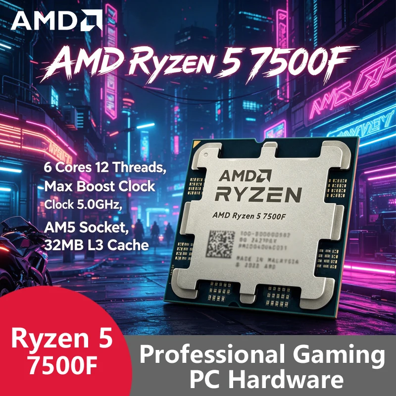 Pc Gaming Ryzen 5 - Игровой процессор AMD Ryzen 5 7500F