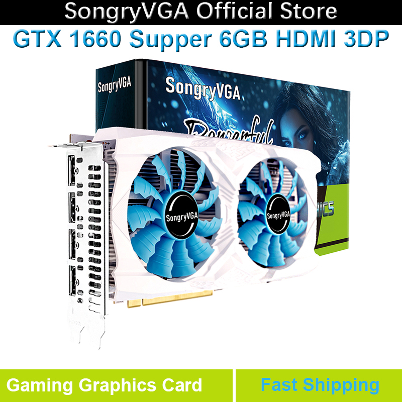 Pc Gaming Gtx 1660 - Игровая видеокарта SongryVGA GTX 1660 Super,