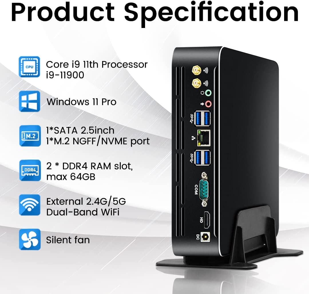 Pc Gaming Intel Core I7 - Мини-ПК Partaker 11-го поколения с процессором
