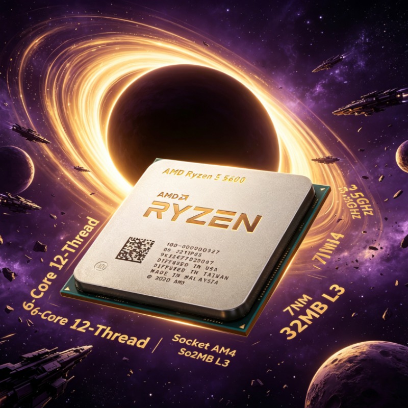 Pc Gaming Ryzen 5 - Процессор Ryzen 5 5600, 6 ядер,