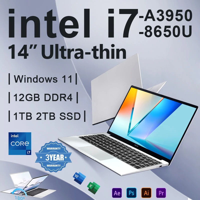 Pc Gaming Intel Core I7 - Ноутбук для офиса 2026 года, Windows