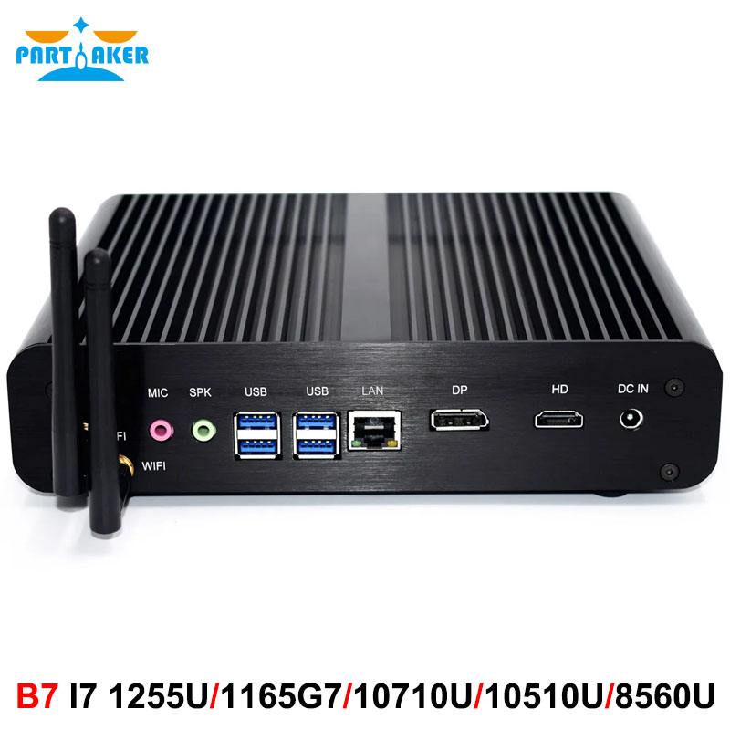 Pc Gaming Intel Core I7 - Безвентиляторный мини-ПК Partaker 12-го поколения Alder