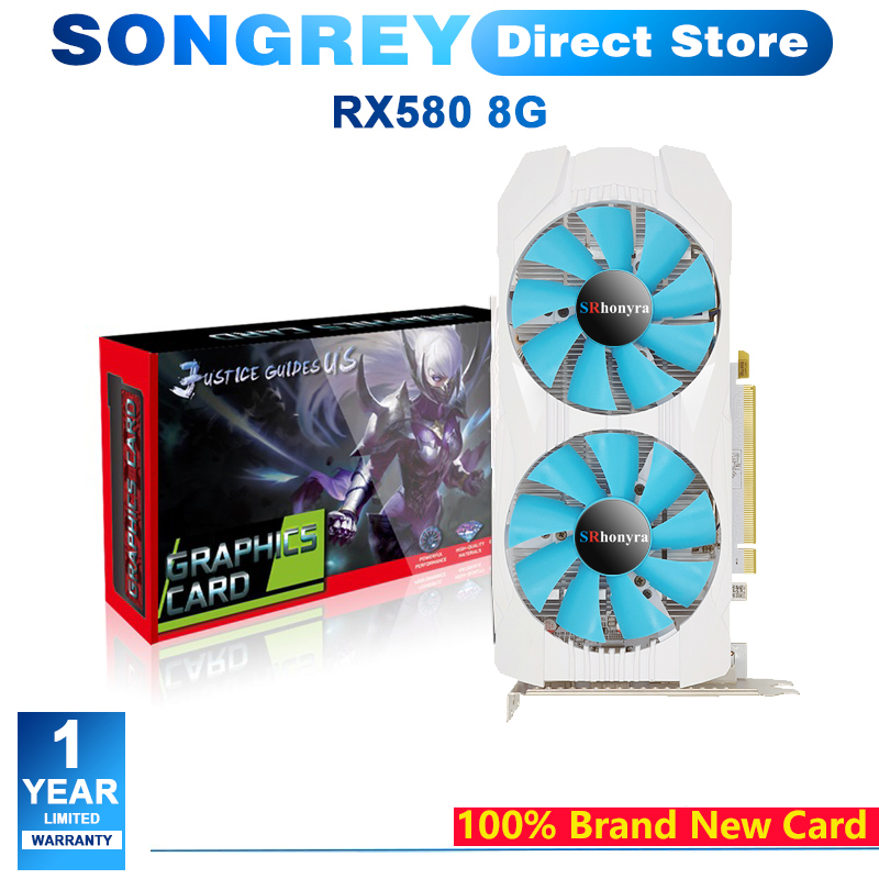 Pc Gaming Gtx 1660 - Игровая видеокарта SRhonyra RX 580 590