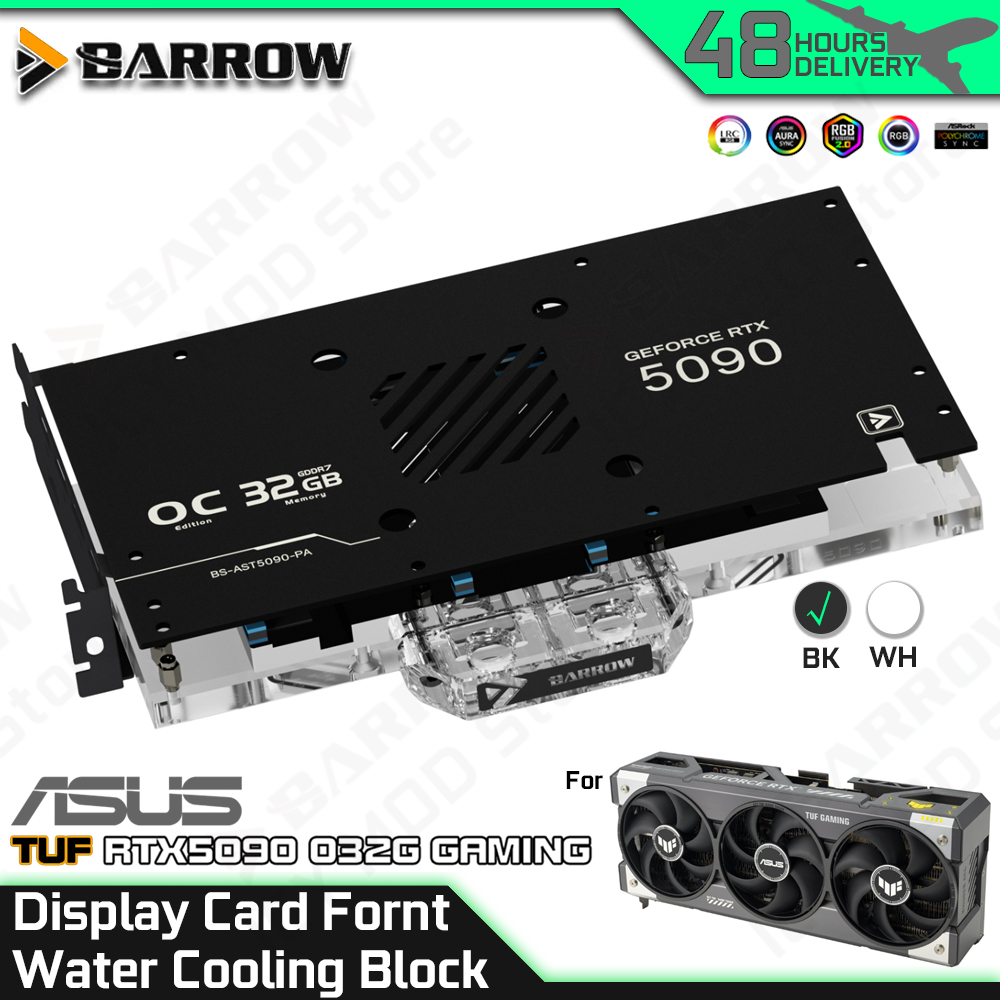 Pc Gaming Rtx 5090 - Блок водяного охлаждения карты Barrow Display