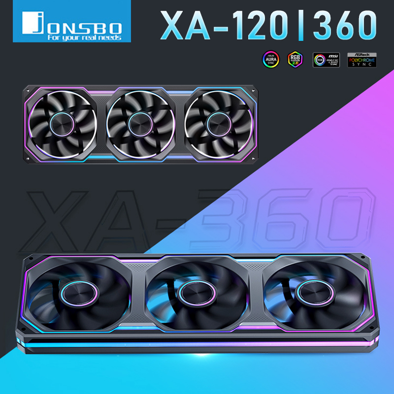 Pc Gaming Jonsbo - Вентилятор для корпуса ПК Jonsbo XA-120/240/360