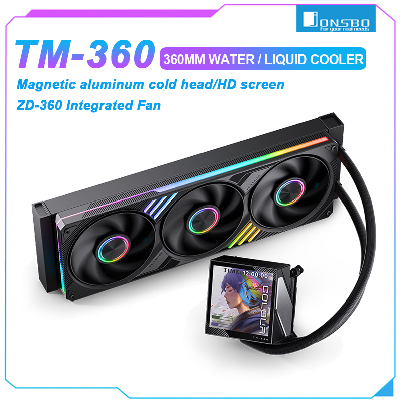Pc Gaming Jonsbo - Жидкостное охлаждение процессора JONSBO TM-360 AIO,