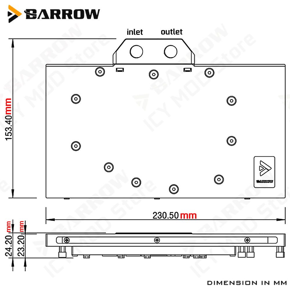 Водоблок Barrow VGA для видеок – обзор и цена Pc Gaming Rtx 5090