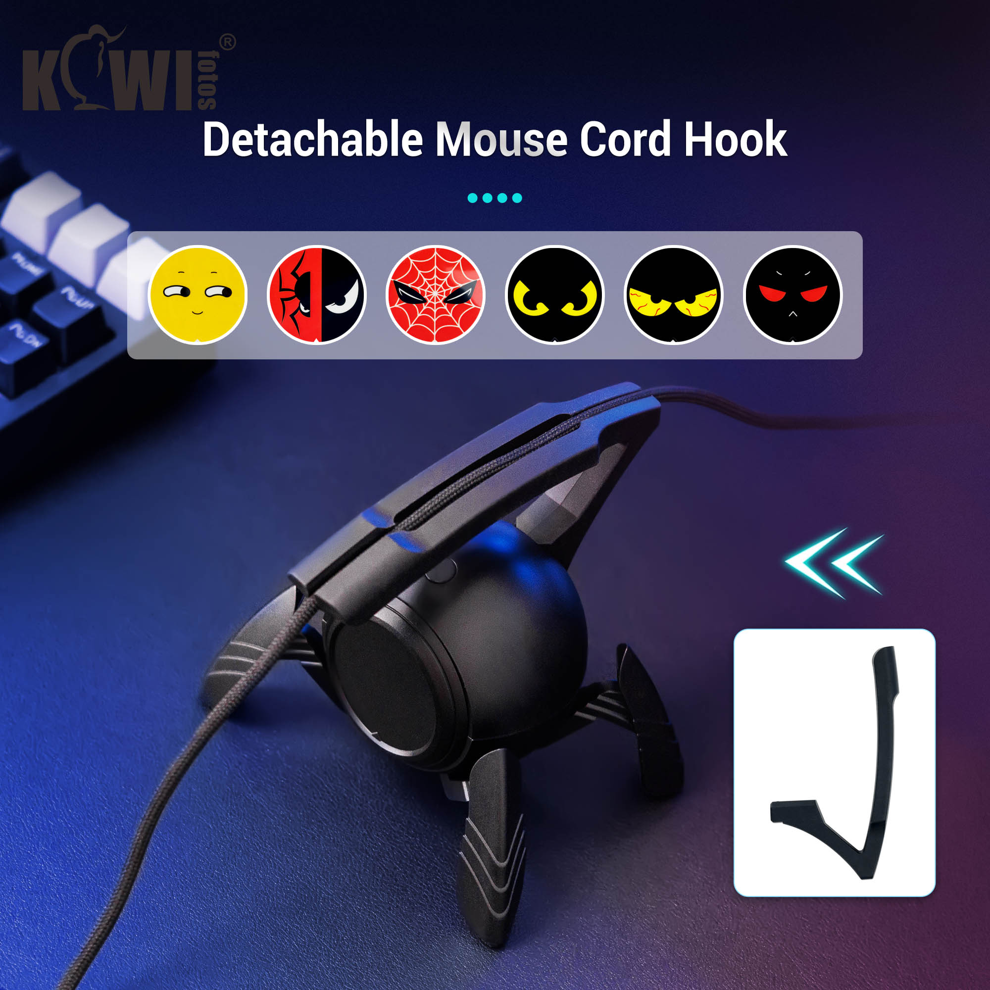 Держатель кабеля для мыши, игр – обзор и цена Mouse Bungee Holder