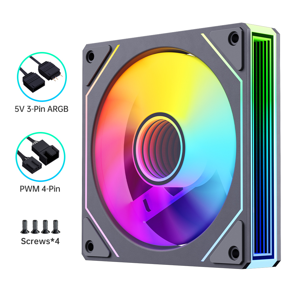 Вентилятор Prism 7 Pro, 120 мм – обзор и цена Argb Case Fan