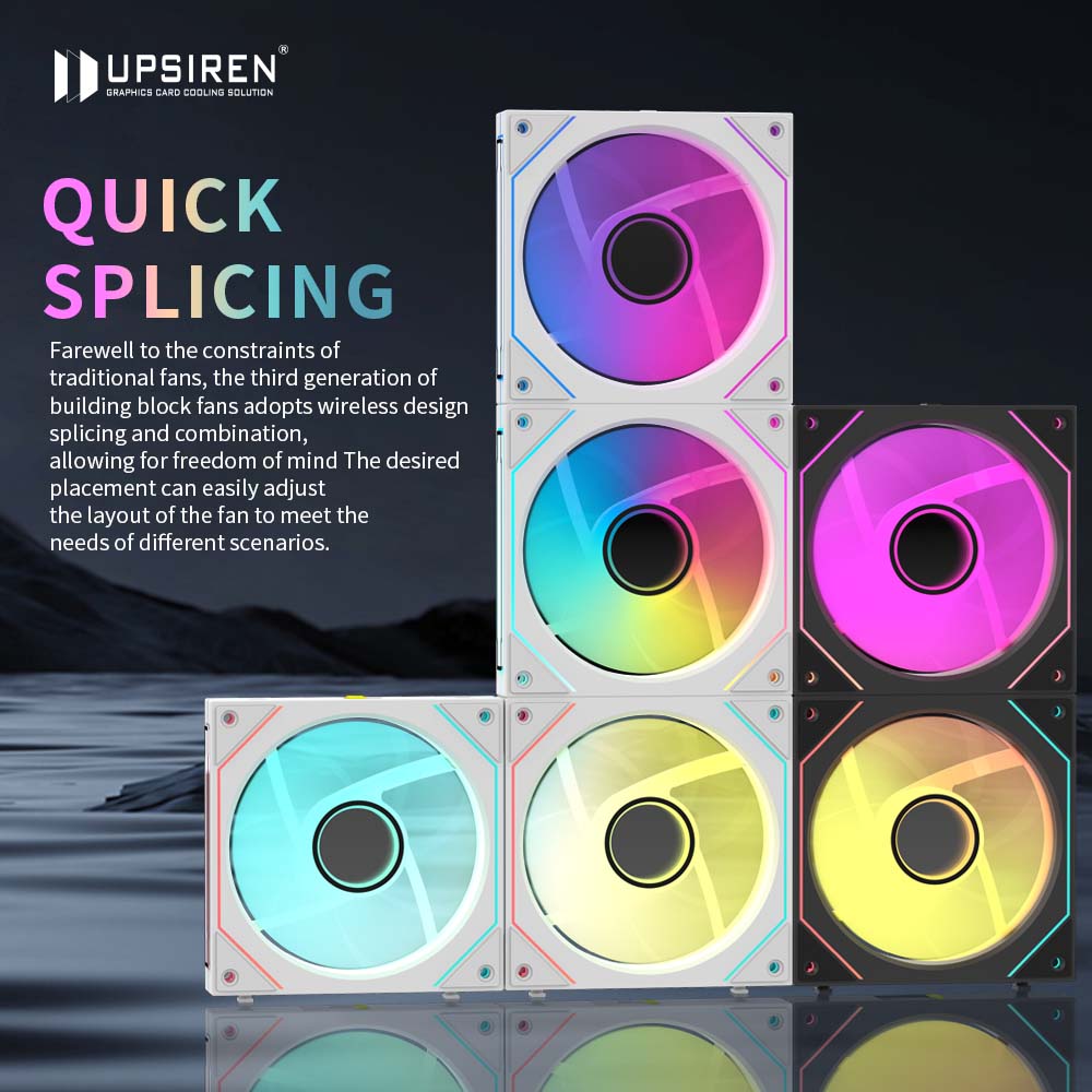 Внешний вентилятор для шасси,  – обзор и цена Argb Case Fan