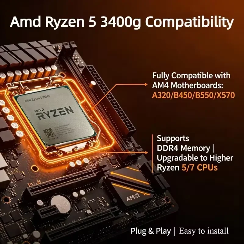 Процессор AMD Ryzen 5 3400G R5 – обзор и цена Pc Gaming Ryzen 5