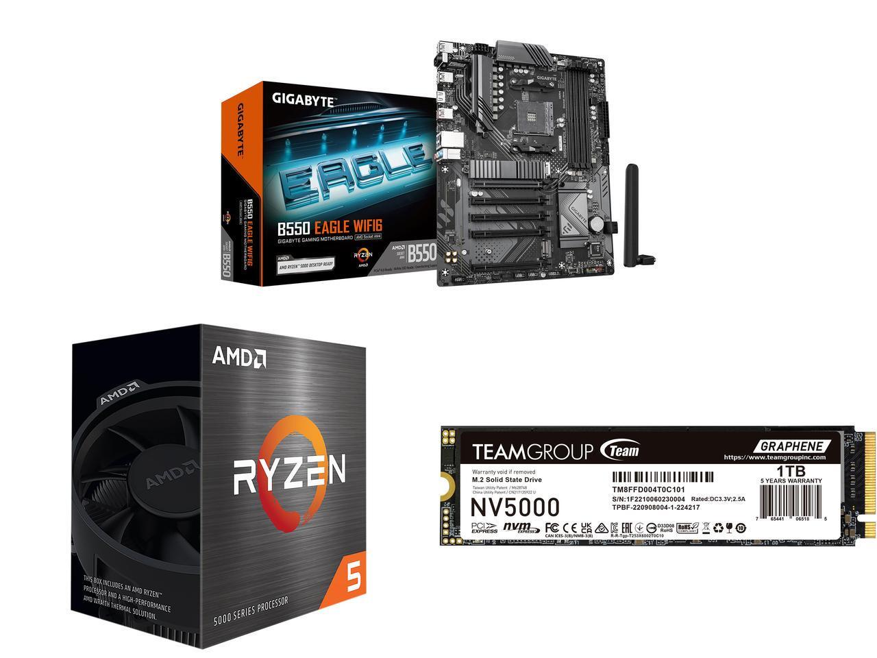 Материнская плата GIGABYTE B55 – обзор и цена Pc Gaming Ryzen 5