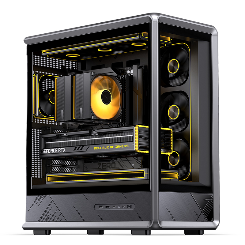 Чехол для ПК JONSBO D401 ATX,  – обзор и цена Pc Gaming Jonsbo