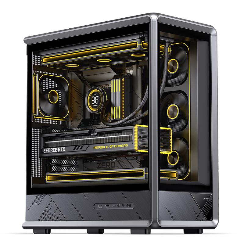 Чехол для ПК JONSBO D401 ATX,  – обзор и цена Pc Gaming Jonsbo