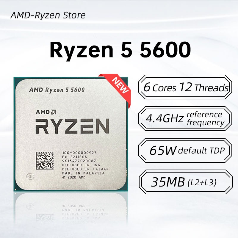 Процессор Ryzen 5 5600, 6 ядер – обзор и цена Pc Gaming Ryzen 5