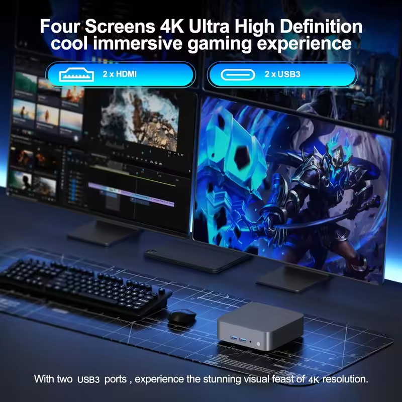 Портативный мини-ПК Intel N150 – обзор и цена Pc Gaming Sultan