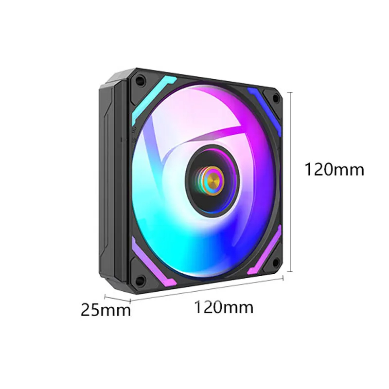 UPSIREN WF-120 ARGB PWM 3 шт.  – обзор и цена Argb Case Fan